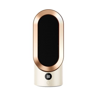 Restored Premium Dyson AM09 Hot + Cool Fan Heater | Iron/Blue