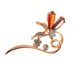 thumbnail image 1 of Broche de Cristal de Circonita Yuyangstore Yuyangstore Broche de circón, 1 of 8