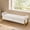 White, variant on BaseBeauty 67" King Size End of Bed Storage Bench, Storage Bench for Bedroom with Golden Legs, Teddy Upholstered Storage Bench, White