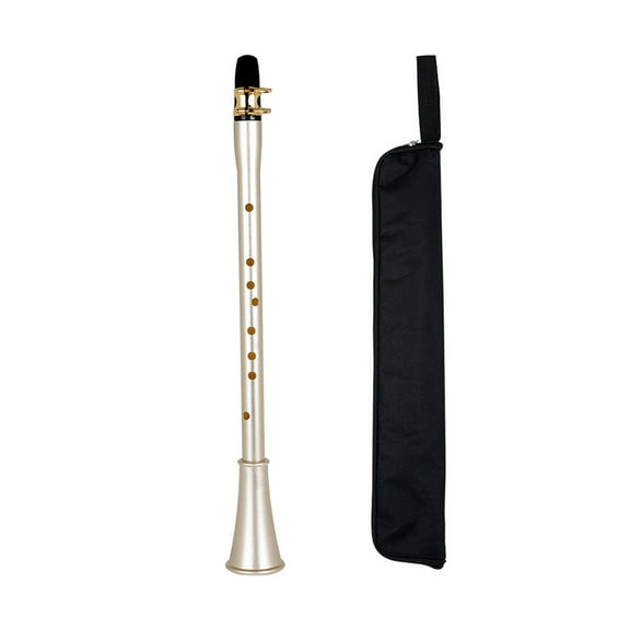 UNTERING Compact Pocket Saxophone Portable Simple E-flat Sax Woodwind Instrument for Beginners Practice Easy To Learn