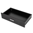 thumbnail image 6 of IVV Warm Light Cannon Dressing Table - Large Mirror Single Drawer for Storage Sleek Black Finish - Ideal for Makeup Organization and Modern Bedroom Decor, 6 of 8