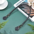 thumbnail image 4 of 2pcs Black Leather Replacement Handles Purses Straps Cowhide Leather Purse Handles for DIY Bag Handles Replacement Accessories 23.6 inches, 4 of 7
