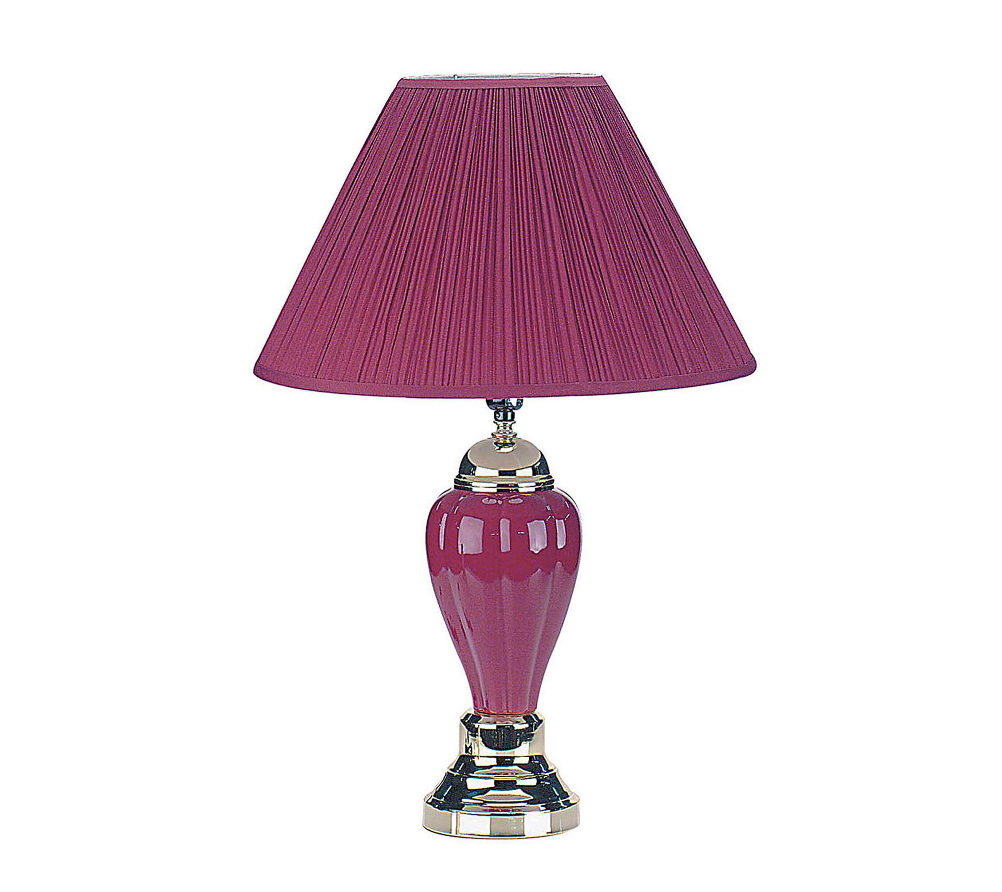 Ore International 27 Ceramic Table Lamp Burdy