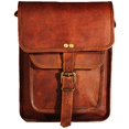 thumbnail image 1 of Satchel and Fable Leather I Pad Messenger Tablet Cross Body Shoulder Bag 11 Inch, 1 of 4