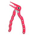 thumbnail image 3 of koolsoo Multifunctional Fishing Plier Hook Remover Steel Wire Line Cutter , Red, 15x8cm, 3 of 6