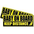 thumbnail image 1 of Baby in Car Sign, Baby on Board Sticker Signs for Car Vehicles, Baby Safety Product Decal, 1 of 3