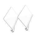 thumbnail image 1 of RENACLIPY 4 Pcs Séparateurs Acryliques Transparents Multi-Usage pour Armoires et Tablettes pour Rangement à la Maison, 1 of 8