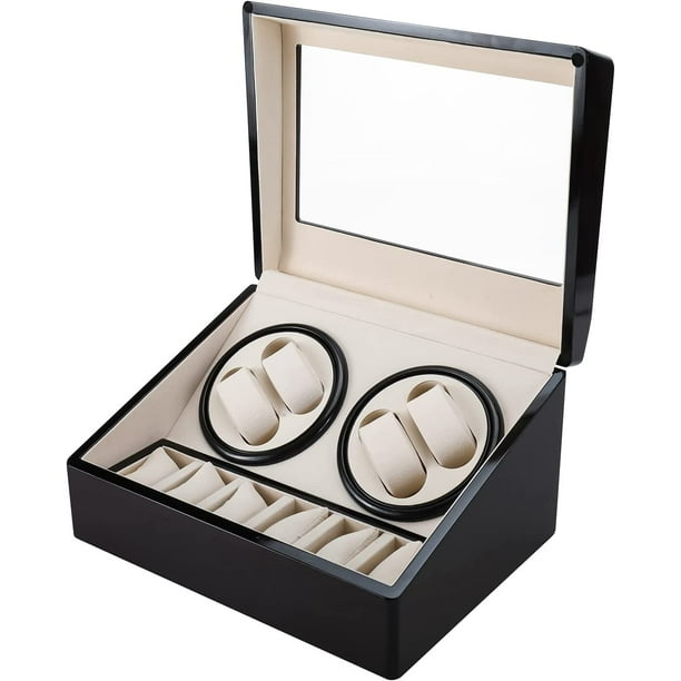 LT Automatic Watch Winder Display Box,4+6 Watch Winder,Japanese Mabuchi