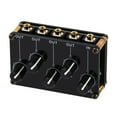 thumbnail image 1 of Mini 4 Channel Stereo Line Mixer 4in1out for Live Studio Recording Low Noise Small & Sophisticated Aud-io Passive Mixer ,Reduced Noise, 1 of 6