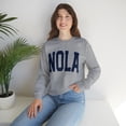 thumbnail image 7 of NOLA New Orleans Louisiana Moving Trip Vacation Sweatshirt, Gifts, Crewneck, 7 of 7
