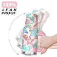 thumbnail image 6 of 40oz Cute Colorful Starfish Stainless Steel Flip Straw Tumbler Spill Proof Travel Cup Double Wall Vacuum Insulated Coffee Mug with Top Handle, 6 of 6