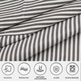 thumbnail image 4 of 2 Pack Kitchen Cooking Aprons, Adjustable Soft Chef Apron with 2 Pockets for Men and Women (Black/Brown Stripes), 4 of 4