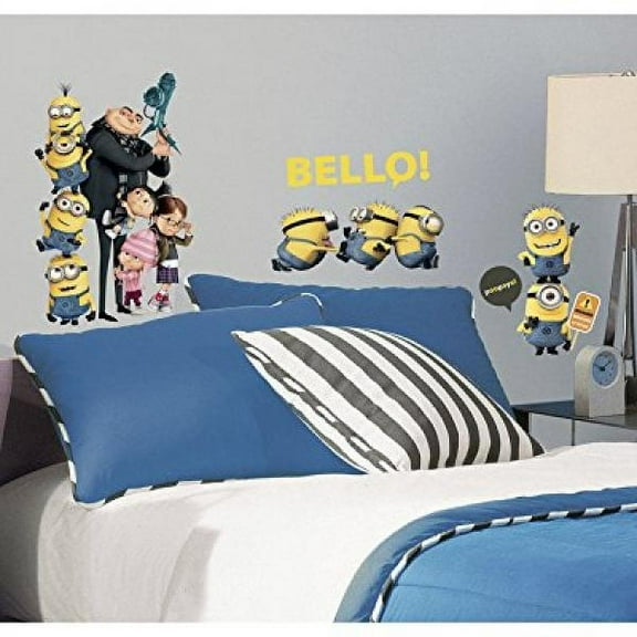 Roommates Rmk2080Scs Despicable Me 2 Peel And Stick Wall Decals