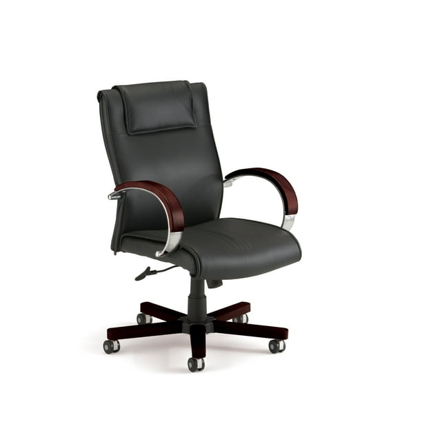 OFM Apex Series Model 561L Leather MidBack Executive Office Chair