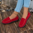 thumbnail image 5 of YLYL Men's Moccasin Loafers Warm Fuzzy Comfy Fluffy Slip on Arch Support Indoor Outdoor House Shoes, 5 of 9