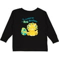 thumbnail image 3 of Inktastic I'm Gonna Be a Brother-dino Boys Long Sleeve Toddler T-Shirt, 3 of 5