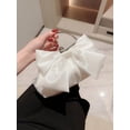 thumbnail image 4 of Women's Satin Bow Knot Evening Clutch Purse, 4 of 8