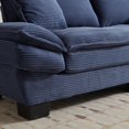 thumbnail image 6 of AENKYO 84" Corduroy Loveseat Sofa with Pillows, Modern 2-Seater Couch for Living Room,Blue, 6 of 9