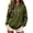 Army Green, variant on AKOEE 1/4 Zip Hoodie Pullover for Women Drawstring Hooded Baggy Sweatshirts with Pocket Fall Winter Tops (XL, Gray)