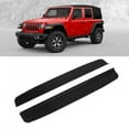 thumbnail image 4 of Tira De Alféizar De Puerta, Accesorio De Placa De Cubierta De Tira De Alféizar De Puerta De Coche Negro Apto Para Jeep Wrangler JL 2018 + 2 Puertas ANGGREK Otros, 4 of 8