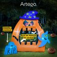 thumbnail image 4 of Inflable Halloween calabaza con boca de espanto gigante Artego 2.2m, 4 of 7