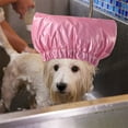 thumbnail image 3 of CBFFDC Elastic Pet Bath Hat Waterproof Pet Shower Hat Fastener Adjustable Headgear Ear Protection Comfortable Bathing Grooming Hat for Pets, 3 of 7