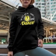 thumbnail image 2 of I'm All About That Life Dance Merch Gift Ideas for Dancers Black Hooded Sweatshirt or Hoodie, 3XL, 2 of 5