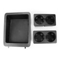 thumbnail image 3 of Bandejas de consola central Portavasos de agua Bandeja negra Cajas de reposabrazos Almacenamiento secundario para GMC 08-13 2010 2011 2012 Soledad Bandeja de consola central, 3 of 10