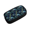 thumbnail image 2 of Uemuo Cartoon Dinosaur Printed Pencil Pen Case, Portable Pencil Pouch with Zipper, Compact Stationery Bag Makeup Bag, Pencil Bag for Home Office, 2 of 9