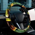 thumbnail image 6 of Frog Car Wheel Covers Steering Wheel Covers Steering Wheel Cover 14.5 Inch Printing PVC Leather Auto Accessories, 6 of 6