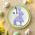 thumbnail image 4 of Darzheoy 4pcs Easter Cutlery Bag Dinnerware Flatware Easter Bunny Utensil Holders Easter Cutlery Holders Cutlery Storage Bags Easter Party Favor, 4 of 5