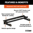 thumbnail image 2 of CURT Mfg 60624 Double Lock EZr Under-Bed Gooseneck Installation Kit - Fits specific GMC and Chevy pickup trucks | Includes mounting hardware, 2 of 3
