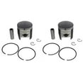 thumbnail image 3 of 1994-1996 Yamaha Phazer LT 480 PZ480 Piston Kit x2 +0.40"  O/S Teflon Coated, 3 of 5