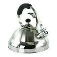 thumbnail image 2 of MegaChef 2.7 Liter Stovetop Whistling Kettle in Brushed Silver, 2 of 7