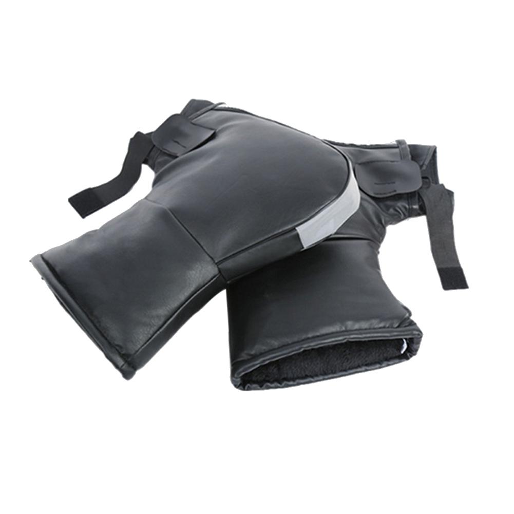 Details about / Electric Heating Gloves Bikes Handle bar Muff Snowmobile Warm Cover Waterproof