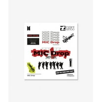 BTS (instant tattoo) MIC Drop Tattoo (Official Merchandise)