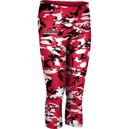 Capri Length Footless Tight - ProSphere Women's Lamar University Camo Capri Length Tight