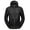 Black, variant on Men’s UPF 50 Sun Protection Jacket Packable Lightweight Full Zip Hoodie for Running Travel Outdoors Black L