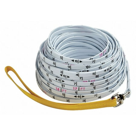 UPC: 0052837005604 | Keson Surveyor Rope 1/4 In x 100 ft In./Ft. SR-10-100