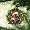 thumbnail image 2 of Siamese Christmas Ornament – Holiday Cat Memorial Gift & Xmas Tree Hanging Mica Décor, 2 of 3