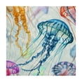 thumbnail image 4 of nygtbtfer Colorful Jellyfish Ocean Fitted Tablecloth Elastic Edge Table Cover Square Table Cloth Waterproof for Decorative Party Kitchen Dining Picnic Patio 40*40, 4 of 8