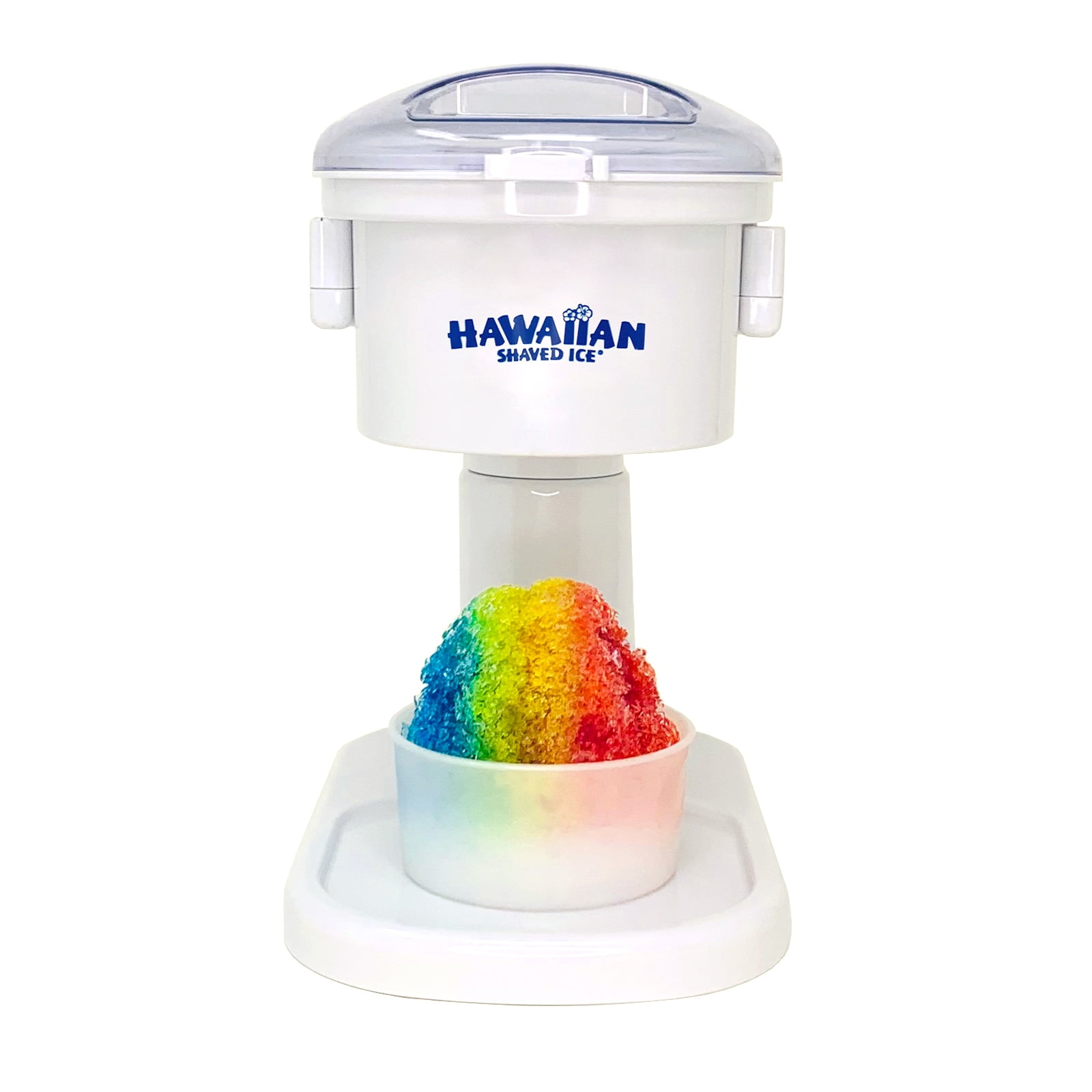 Rival Electric Snow Cone Maker Blue Icy Slushes Fruity Fluffy 