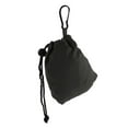 thumbnail image 2 of Reusable Grocery Bags | Foldable w/ Integrated String Pouch | Ripstop Nylon Tote - Black CA2650, 2 of 4