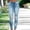 *Blue, variant on ClodeEU Women's Mid Rise Stretch Distressed Jeans with Pockets,Trendy Casual Denim Pants Blue,Womens Plus M