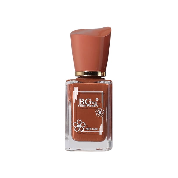 Autorización Esmalte de uñas Esmalte de uñas BGVE Microgel sin cocción Esmalte de uñas perfumado de secado rápido Esmalte de uñas graso de larga duración que no se pela Color nude No se pela 14