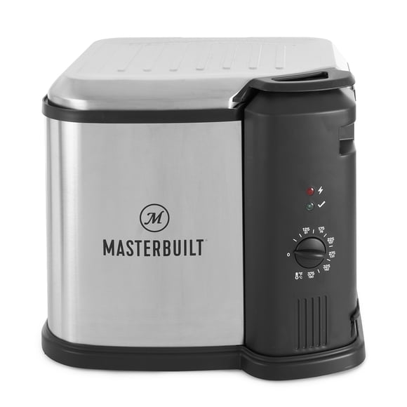 Masterbuilt Friteuse Électrique de Comptoir 8 L pour Dinde, Argent
