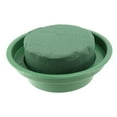 thumbnail image 3 of Flower Arrangement Kit - 12-Pack Round Floral Foam in Single Design Bowl for Table Centerpiece, Green, 3 of 8