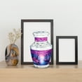 thumbnail image 4 of MUKTIVE Cherry Blossom Funeral Urns for Adult Male, Memorial Pink Butterfly Urn for Ashes for Women, Decorative Blue Cremation Urn, Burial Urns for Human Ashes, 3 Inch, 4 of 7