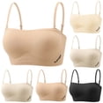 thumbnail image 2 of Fengactive Womens Wireless Seamless Bras No Underwire Square Neck Push Up Bras Full Coverage Adjustable Supportive Bra, 2 of 4