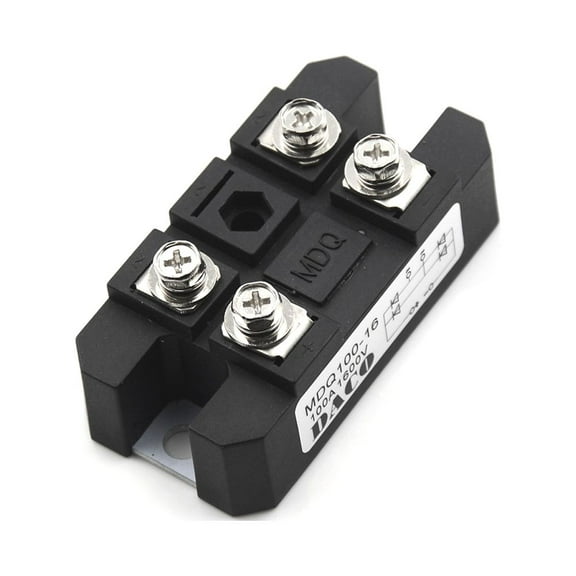 1Pc Mdq 100A Amp 1600V Volt Single 1 Phase Diode Metal Case Bridge Rectifier WA